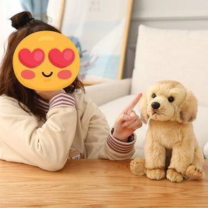Sitting Labrador Stuffed Animal Plush Toy-Soft Toy-Dogs, Home Decor, Labrador, Stuffed Animal-3