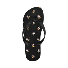 Load image into Gallery viewer, Skateboarding Bulldog Adventure Unisex Slippers - 7 Gradients-Black-S-27