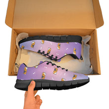 Load image into Gallery viewer, Sleepy Beagle Love Women's Breathable Sneakers-Footwear-Beagle,Dog Mom Gifts,Shoes-16