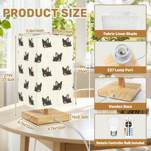 Load image into Gallery viewer, Sleepy Black Tan Chihuahuas Desktop Table Lamp-Desk Lamps-3