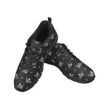 Load image into Gallery viewer, Sleepy Black Tan Chihuahuas Women's Breathable Sneakers-10