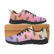 Load image into Gallery viewer, Sleepy Black Tan Chihuahuas Women's Breathable Sneakers-21