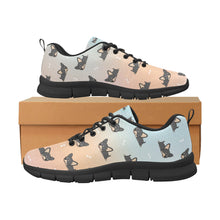 Load image into Gallery viewer, Sleepy Black Tan Chihuahuas Women's Breathable Sneakers-24