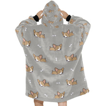 Load image into Gallery viewer, Sleepy Chihuahua Love Blanket Hoodie for Women-Apparel-Apparel, Blankets-12