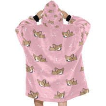 Load image into Gallery viewer, Sleepy Chihuahua Love Blanket Hoodie for Women-Apparel-Apparel, Blankets-5