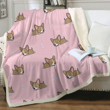 Load image into Gallery viewer, Sleepy Chihuahua Love Soft Warm Fleece Blanket - 4 Colors-Blanket-Blankets, Chihuahua, Home Decor-15
