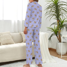Load image into Gallery viewer, Sleepy Fawn Chihuahuas Pajamas Set for Women-Pajamas-Apparel, Chihuahua, Pajamas-12