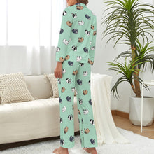 Load image into Gallery viewer, Sleepy French Bulldog Love Pajamas Set for Women - 4 Colors-Pajamas-Apparel, French Bulldog, Pajamas-11