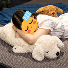 Load image into Gallery viewer, Sleepy Great Pyrenees Stuffed Animal Plush Toy-Small-