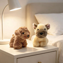 Load image into Gallery viewer, Small Apricot Poodle Plush Toy - Little Standing Apricot Poodle-15