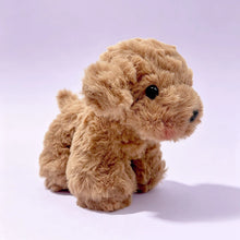 Load image into Gallery viewer, Small Apricot Poodle Plush Toy - Little Standing Apricot Poodle-Stuffed Animals-Dog Memorial Gifts,Poodle,Stuffed Animal-5