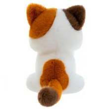 Load image into Gallery viewer, Small Black and White Tuxedo Cat Plush Toy with Golden Bell - Cute Little Kitten Collection-10