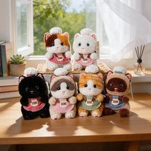 Load image into Gallery viewer, Small Calico Cat Plush Toy - Chef's Kisses-2