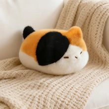 Load image into Gallery viewer, Small Calico Cat Plush Toy - Little Sleeping Loaf-A-1