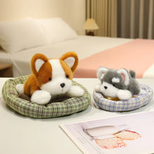 Load image into Gallery viewer, Small Corgi Plush Toy - Cozy Bed Napper-18