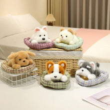 Load image into Gallery viewer, Small Golden Retriever Plush Toy - Cozy Bed Napper-19