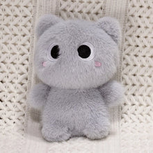 Load image into Gallery viewer, Small Gray Cat Plush Toy - Darling Big-Eyed Kitty-grey-20cm-1