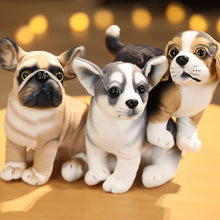 Load image into Gallery viewer, Small Lifelike Blue and White Chihuahua Stuffed Animal Plush Toys - Sitting and Standing-3