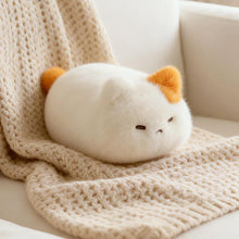 Load image into Gallery viewer, Small Orange and White Cat Plush Toy - Little Sleeping Loaf-1