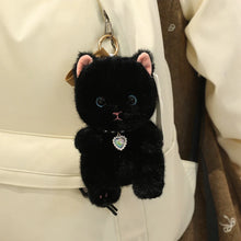 Load image into Gallery viewer, Small Ragdoll Cat Plush Toy - Heart Shaped Necklace-6