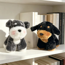 Load image into Gallery viewer, Small Schnauzer Plush Toy - Little Standing Schnauzer-17