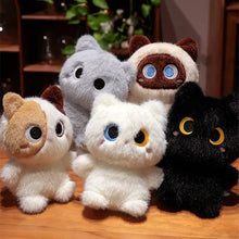 Load image into Gallery viewer, Small Siamese Cat Plush Toy - Darling Big-Eyed Kitty-3