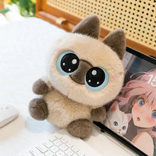 Load image into Gallery viewer, Small Siamese Cat Plush Toy with Big Blue Eyes - Cute Little Kitten Collection-13
