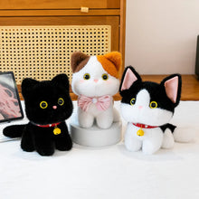 Load image into Gallery viewer, Small Siamese Cat Plush Toy with Big Blue Eyes - Cute Little Kitten Collection-15
