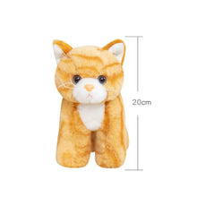 Load image into Gallery viewer, Small White Cat Stuffed Toy - Sweet Standing Kitty-Stuffed Animals-Cat Memorial Gifts,Cats,Stuffed Animal,White Cat-10