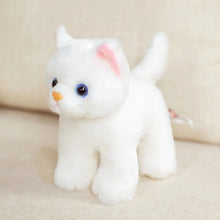 Load image into Gallery viewer, Small White Cat Stuffed Toy - Sweet Standing Kitty-WHITE-20cm-1