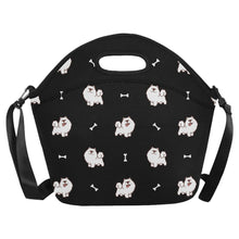 Load image into Gallery viewer, Smiling American Eskimo Dog Love Neoprene Lunch Bag-8