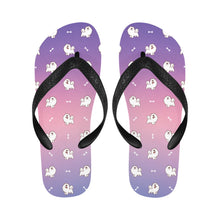Load image into Gallery viewer, Smiling American Eskimo Dog Love Unisex Slippers - 7 Gradients-6