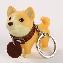 Load image into Gallery viewer, Smiling Bull Terrier Love KeychainAccessoriesShiba Inu