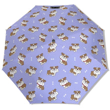 Load image into Gallery viewer, Smiling English Bulldog Love Umbrella-Daily Accessories-26