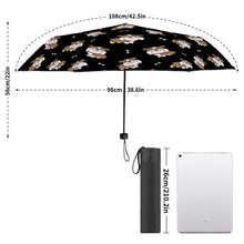 Load image into Gallery viewer, Smiling English Bulldog Love Umbrella-Daily Accessories-10