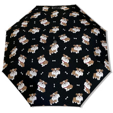 Load image into Gallery viewer, Smiling English Bulldog Love Umbrella-Daily Accessories-6