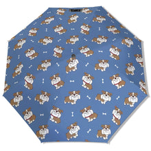 Load image into Gallery viewer, Smiling English Bulldog Love Umbrella-Daily Accessories-21