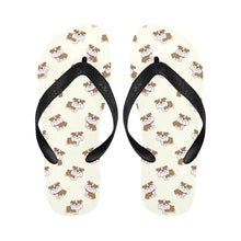 Load image into Gallery viewer, Smiling English Bulldog Love Unisex Slippers - 7 Gradients-22