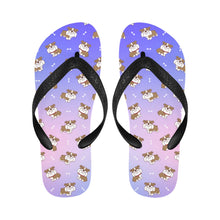 Load image into Gallery viewer, Smiling English Bulldog Love Unisex Slippers - 7 Gradients-3