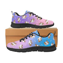 Load image into Gallery viewer, Smiling English Bulldog Love Women's Breathable Sneakers - 7 Gradients-7