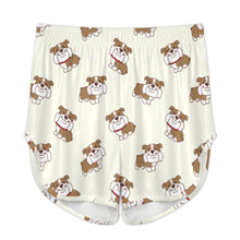 Load image into Gallery viewer, Smiling English Bulldog Love Women's Cami and Shorts Pajama Set-12