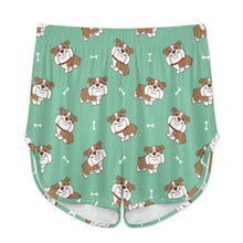 Load image into Gallery viewer, Smiling English Bulldog Love Women's Cami and Shorts Pajama Set-20