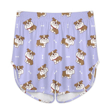 Load image into Gallery viewer, Smiling English Bulldog Love Women's Cami and Shorts Pajama Set-8