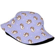 Load image into Gallery viewer, Smiling Lhasa Apso Bucket Hat-Hats &amp; Caps-10