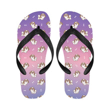 Load image into Gallery viewer, Smiling Lhasa Apso Love Unisex Slippers - 9 Colors-Footwear-Accessories,Dog Dad Gifts,Dog Mom Gifts,Lhasa Apso,Slippers-1