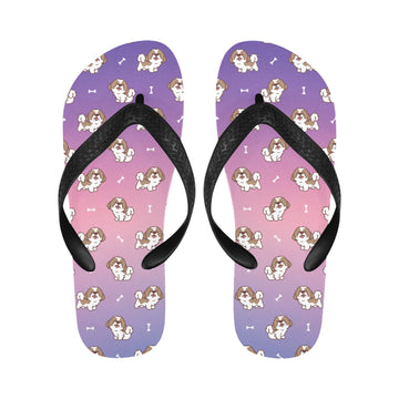 Smiling Lhasa Apso Love Unisex Slippers 9 Colors 360x