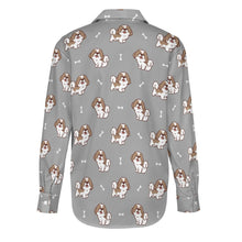 Load image into Gallery viewer, Smiling Lhasa Apso Love Women's Shirt-24