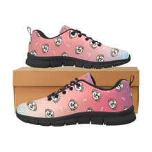Load image into Gallery viewer, Smiling Lhasa Apso Women's Breathable Sneakers - 7 Gradients-Footwear-Dog Mom Gifts,Lhasa Apso,Shoes-33