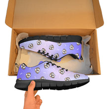 Load image into Gallery viewer, Smiling Lhasa Apso Women's Breathable Sneakers - 7 Gradients-Footwear-Dog Mom Gifts,Lhasa Apso,Shoes-17