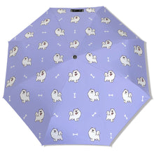 Load image into Gallery viewer, Smiling Samoyed Love Umbrella-Daily Accessories-16